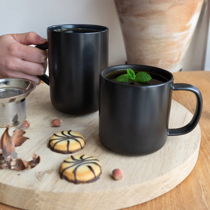 OGO Living Tasse Juliet schwarz | 300ml Aufgeweckt