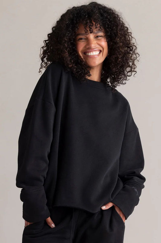 Hey Honey Cosy Sweater | Black Aufgeweckt