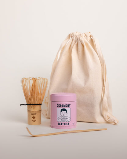 Ceremony Matcha Bio Matcha Starterset Aufgeweckt