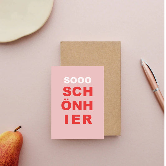 Ute Arnold / Hej.Ibiza Postkarte | sooo schön hier Aufgeweckt