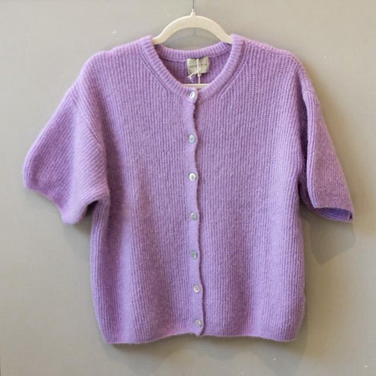 Bazaar Noir Pullover Sophie | Flieder (Kurzarm) | Vorbestellung Ende August Aufgeweckt