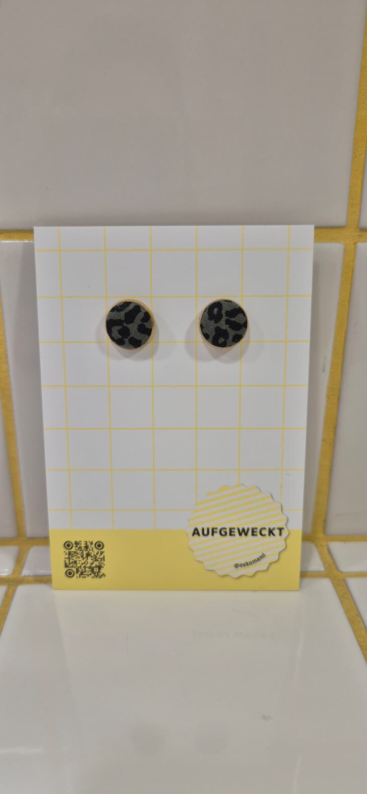 Aufgeweckt Ohrstecker klein | versch. Farben Aufgeweckt