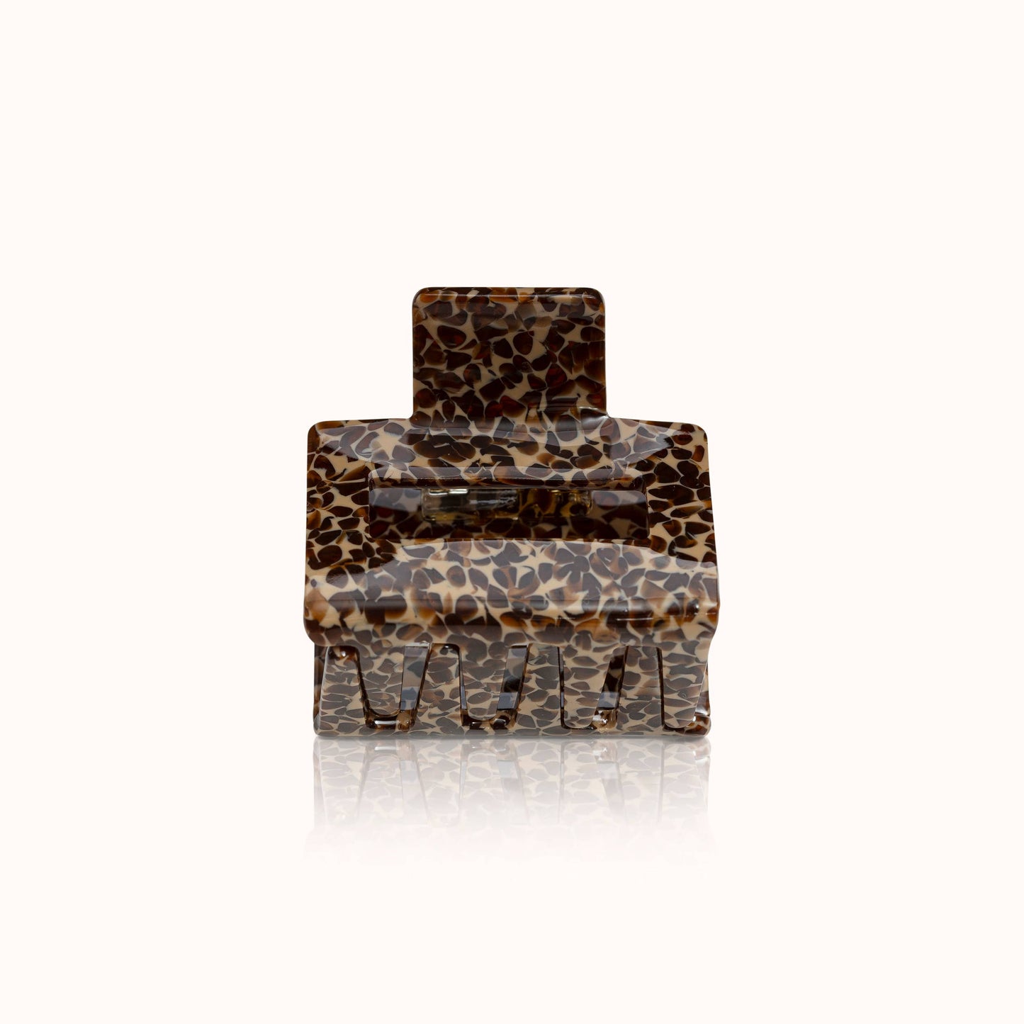 by Vivi. Haarspange Quadrat | Giraffe Aufgeweckt