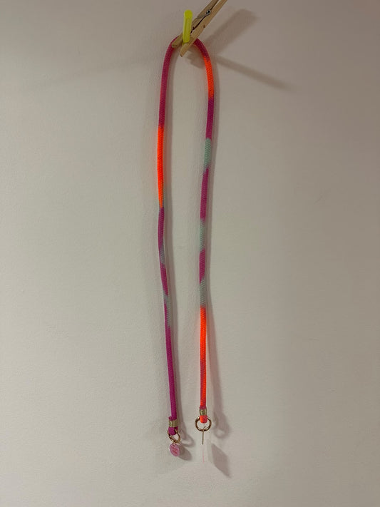 Handykette | Neon Mix Orange-Lila-Mint