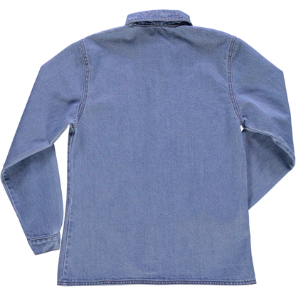 HEMD CAPUCINE Dickes Denim Blau