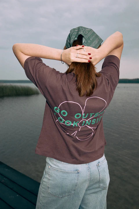 Happymess T-Shirt - Flower Power Aufgeweckt