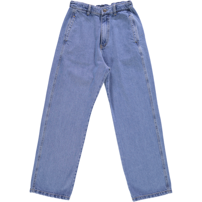 HOSE GENTIANE LANG Denimblau