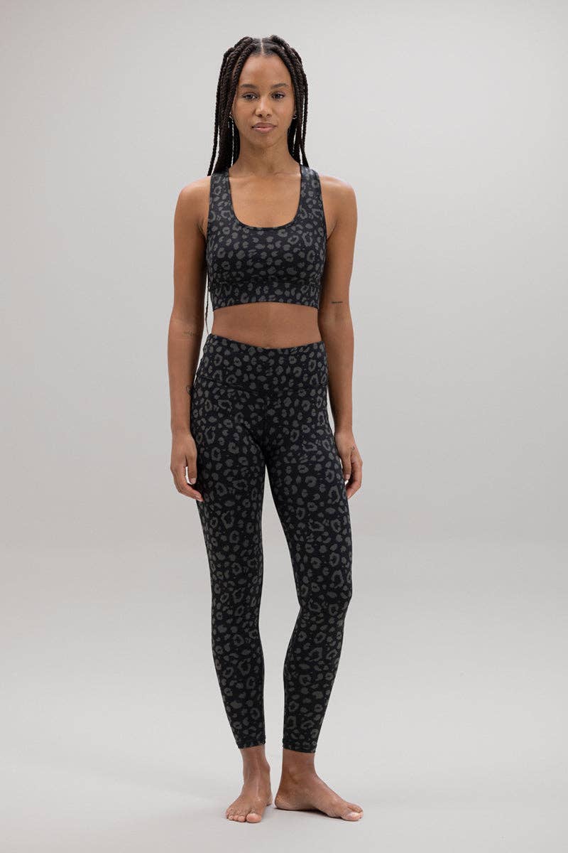 Hey Honey Racerback Bra LEO Black Aufgeweckt