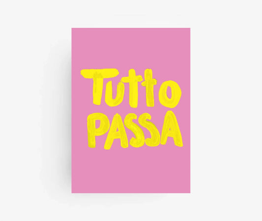 Ute Arnold / Hej.Ibiza Postkarte | Tutto Passa Aufgeweckt