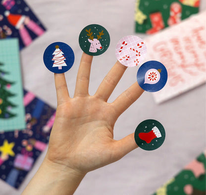 estheticgoods Sticker-Set | Weihnachten Aufgeweckt