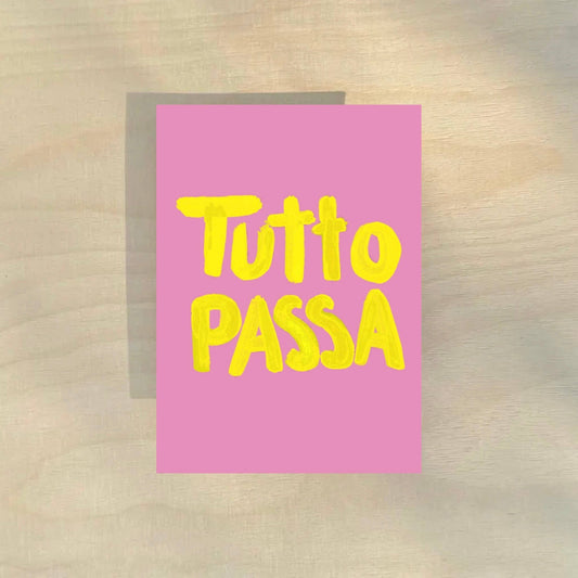 Ute Arnold / Hej.Ibiza Postkarte | Tutto Passa Aufgeweckt