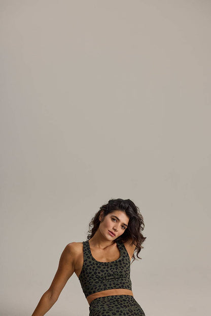 Hey Honey Racerback Bra Leo Forest Aufgeweckt