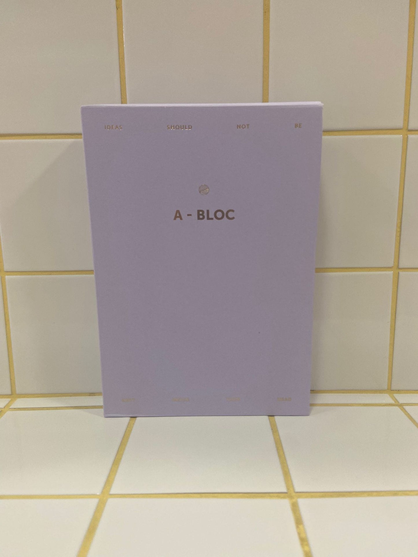 A-Journal A‑Bloc Notizblock – Lavendel Aufgeweckt