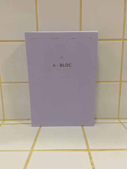 A-Journal A‑Bloc Notizblock – Lavendel Aufgeweckt