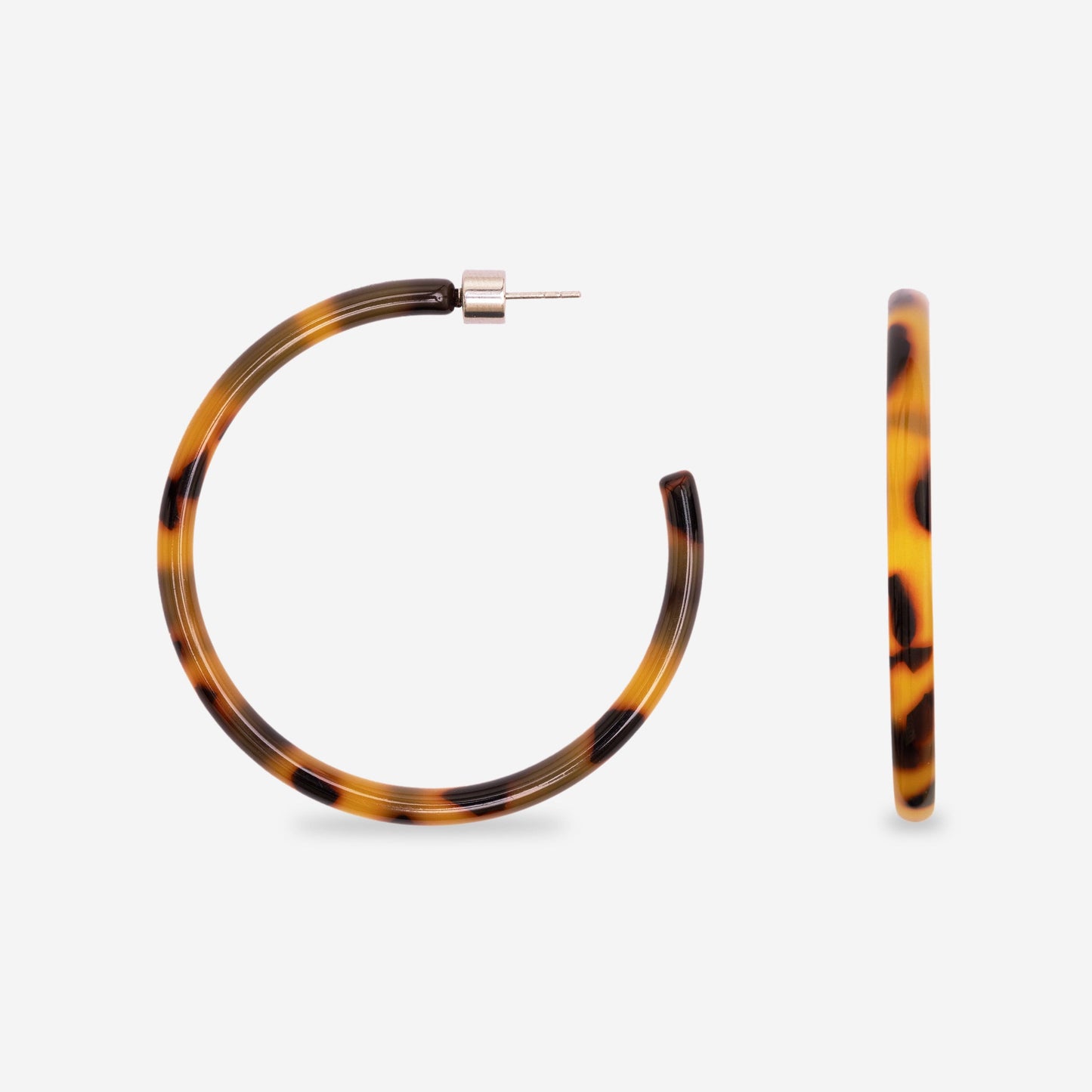 sasstie Ohrringe - Hoop Dark Cheetah Aufgeweckt
