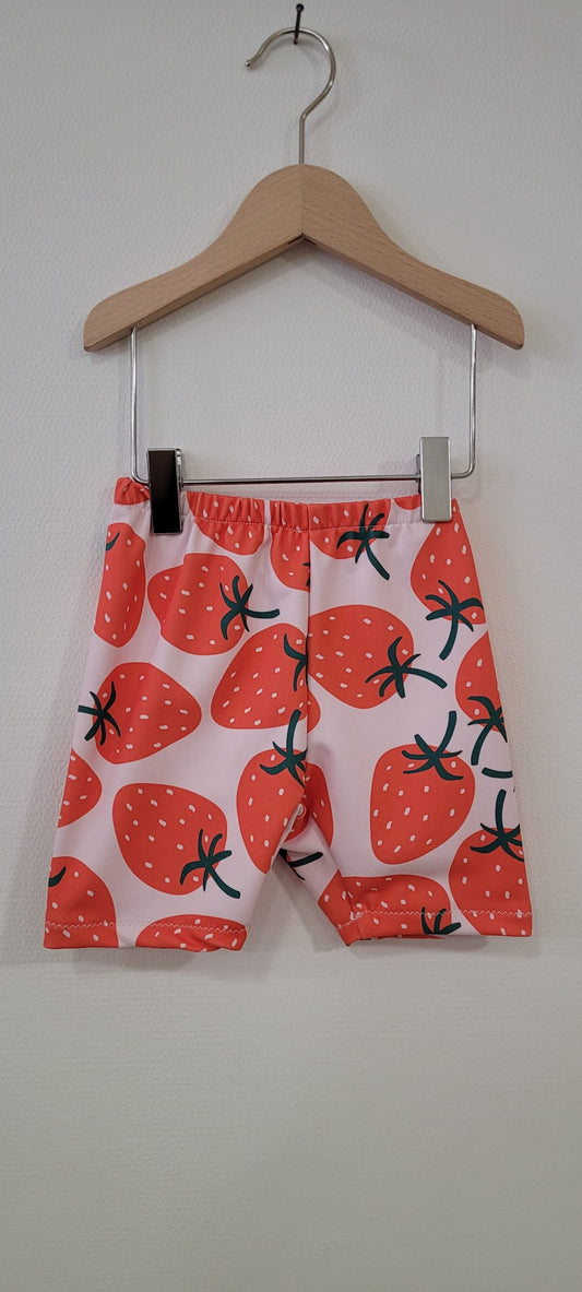 Mapaki Kinder Shorts Erdbeere Aufgeweckt