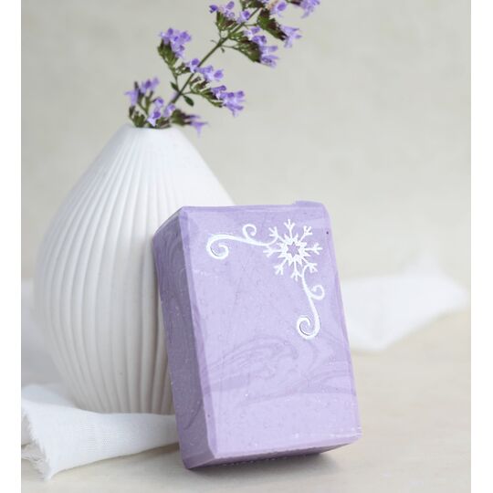 Seifenstück Winterseife „Schneeflocke“ Aufgeweckt