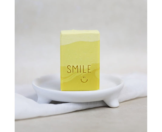 Seifenstück Hand- & Duschseife | Smile Aufgeweckt