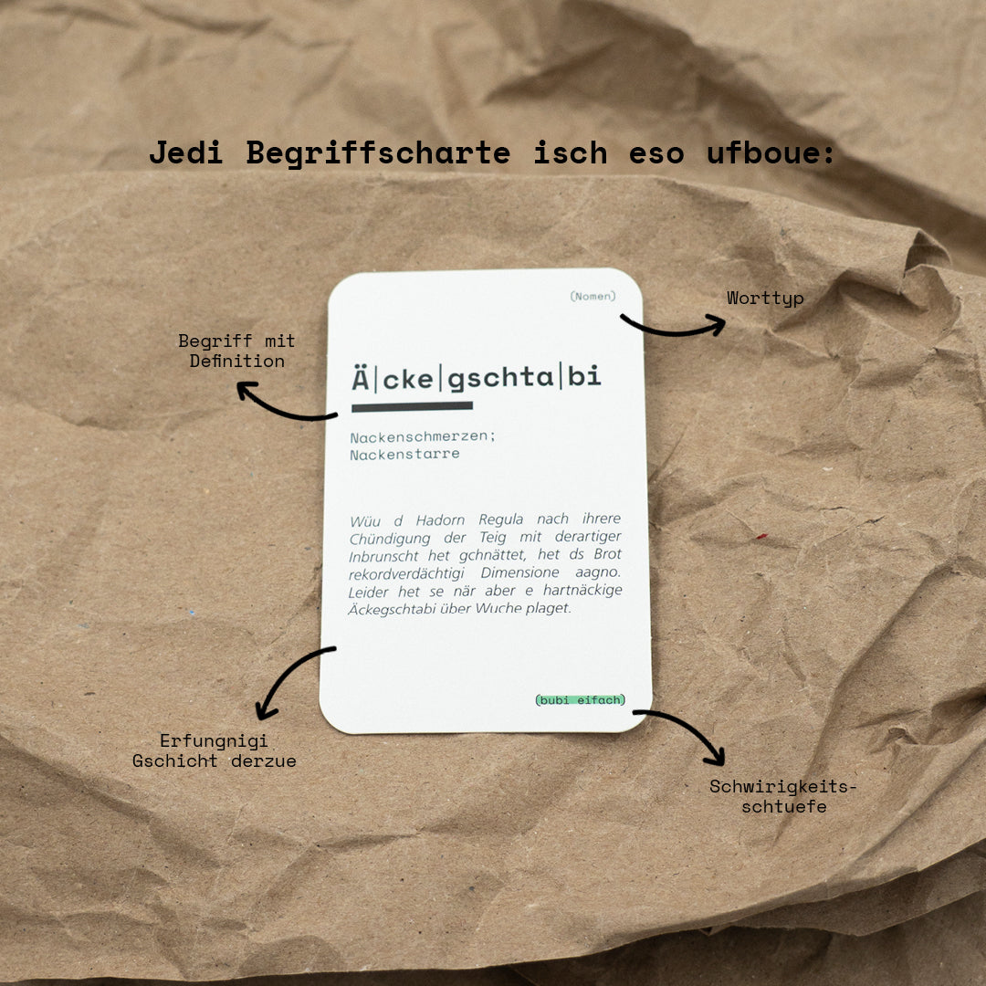 Bärndütsch Glafer | Spielbox Aufgeweckt