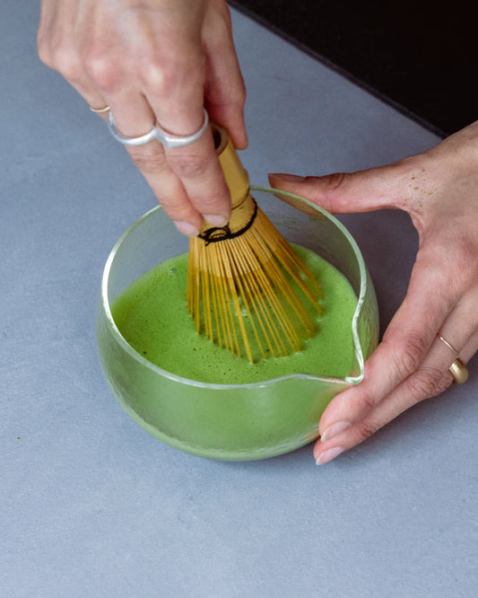 Ceremony Matcha Glas-Matcha-Schale Aufgeweckt