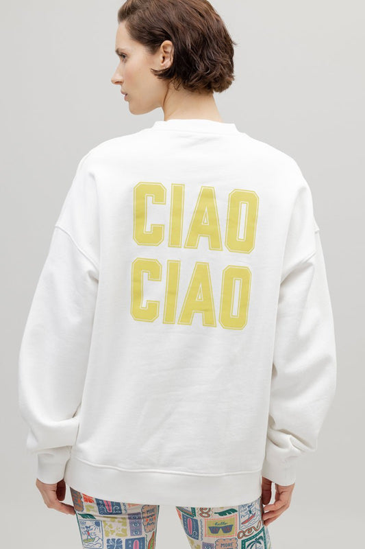 Hey Honey Sweater „Ciao Ciao“ Aufgeweckt