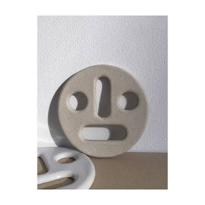 Ton-Gesicht | weiss