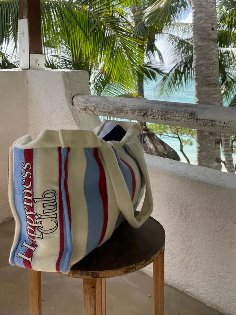 Happymess Tasche Terry Bag - Marina Stripes Aufgeweckt