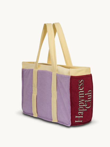 Happymess Tasche Terry Bag - Colour Block Aufgeweckt