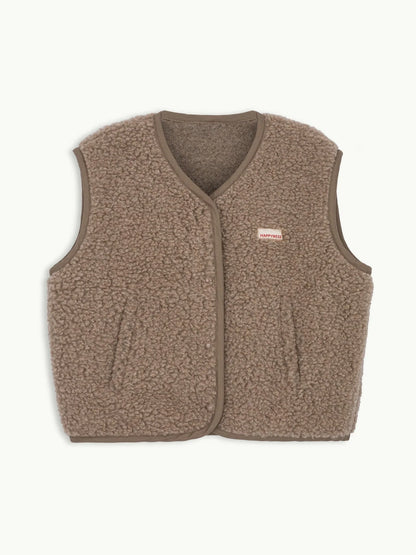 Happymess Merino Weste | Hazelnut Preorder Ende Oktober Aufgeweckt