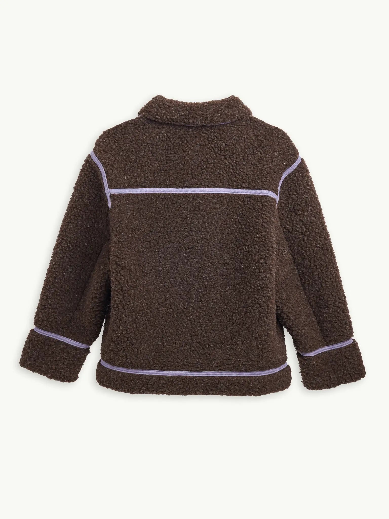 Happymess Merino-Jacke | chocolate brown Aufgeweckt