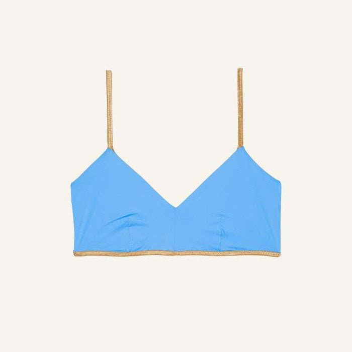 Mymarini Sunny Bra Shine Azure-Blackberry Aufgeweckt