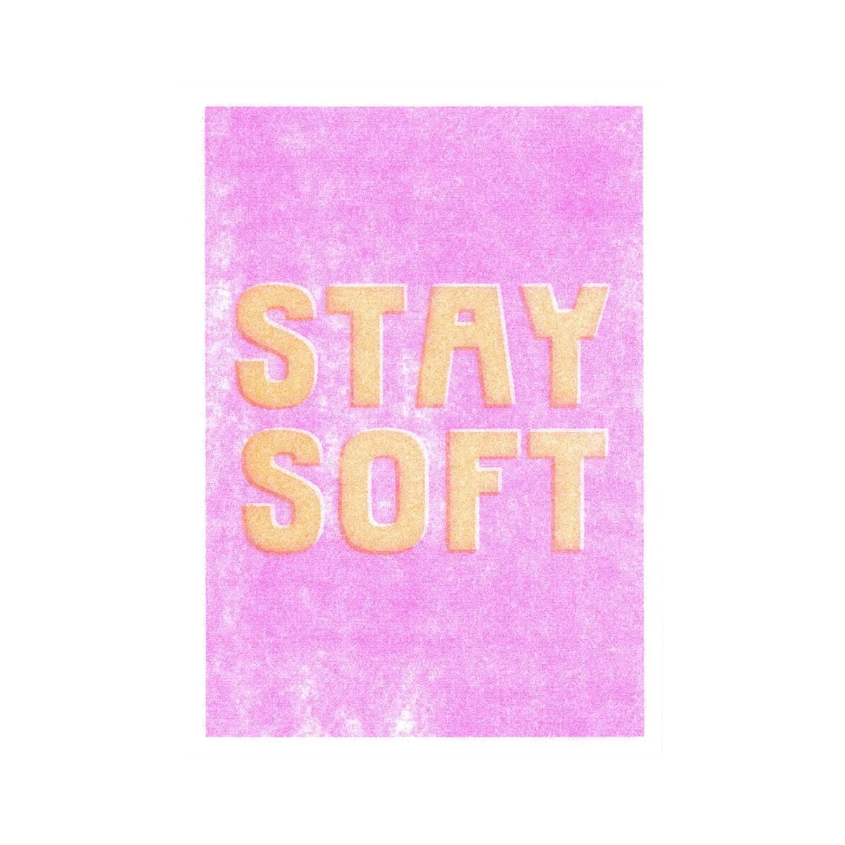 Studio Bitzi Karte | Stay Soft Aufgeweckt