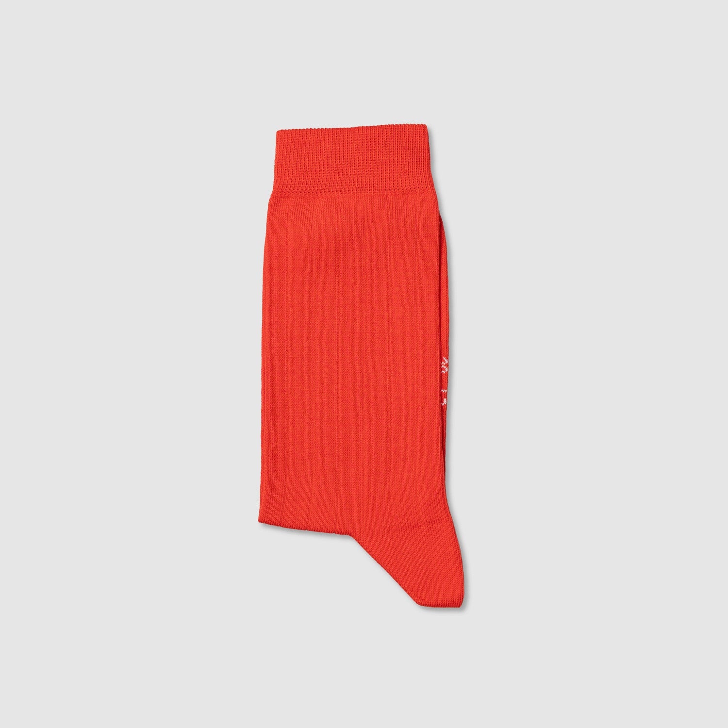 Thomas Jakobson Wadensocken – leicht gerippt – Rot Aufgeweckt