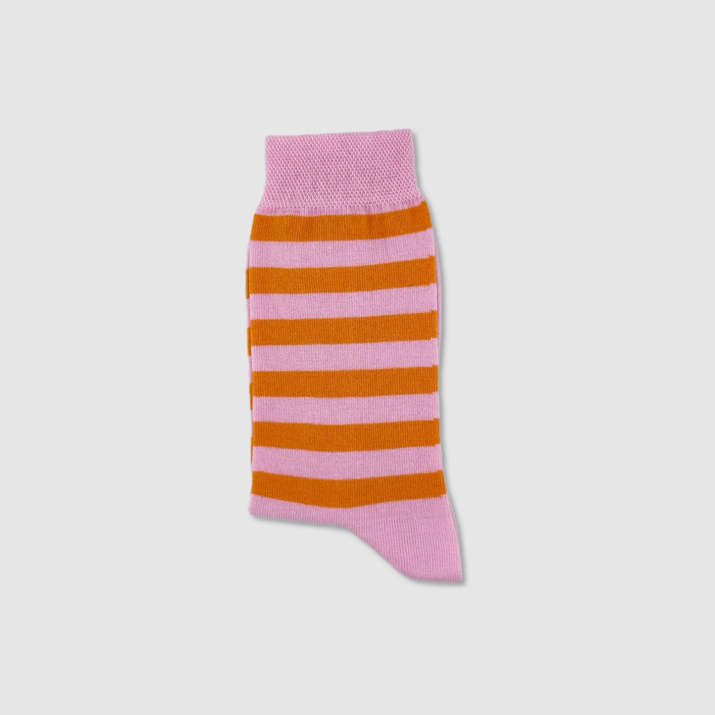 Thomas Jakobson LIMITED Socken 'Candy Stripe' Pink/Orange Aufgeweckt