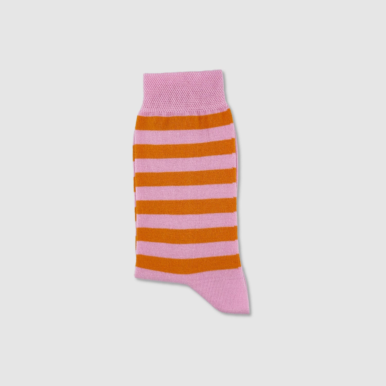 Thomas Jakobson LIMITED Socken 'Candy Stripe' Pink/Orange Aufgeweckt