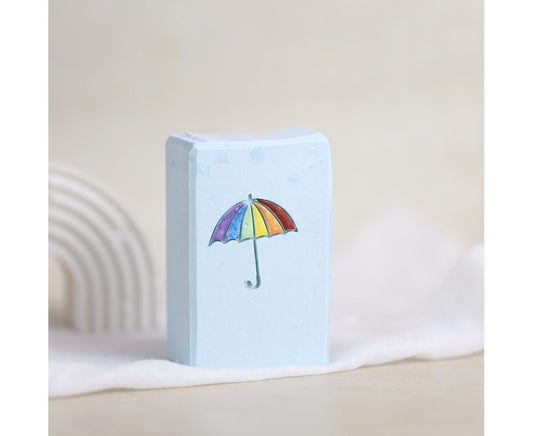 Seifenstück Hand- & Duschseife | Regenschirm Aufgeweckt