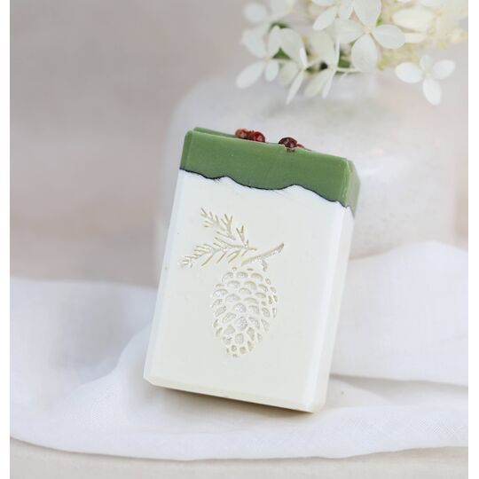 Seifenstück Winterseife „Arvenzapfen“ Aufgeweckt